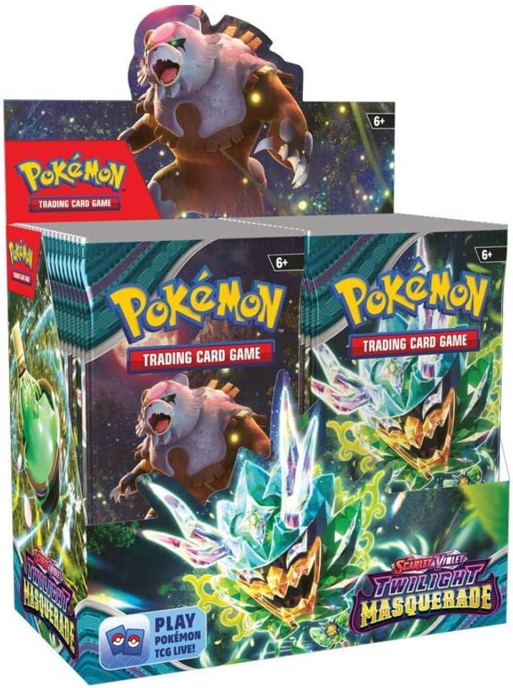 Pokémon TCG: Scarlet & Violet-Twilight Masquerade Booster Display Box