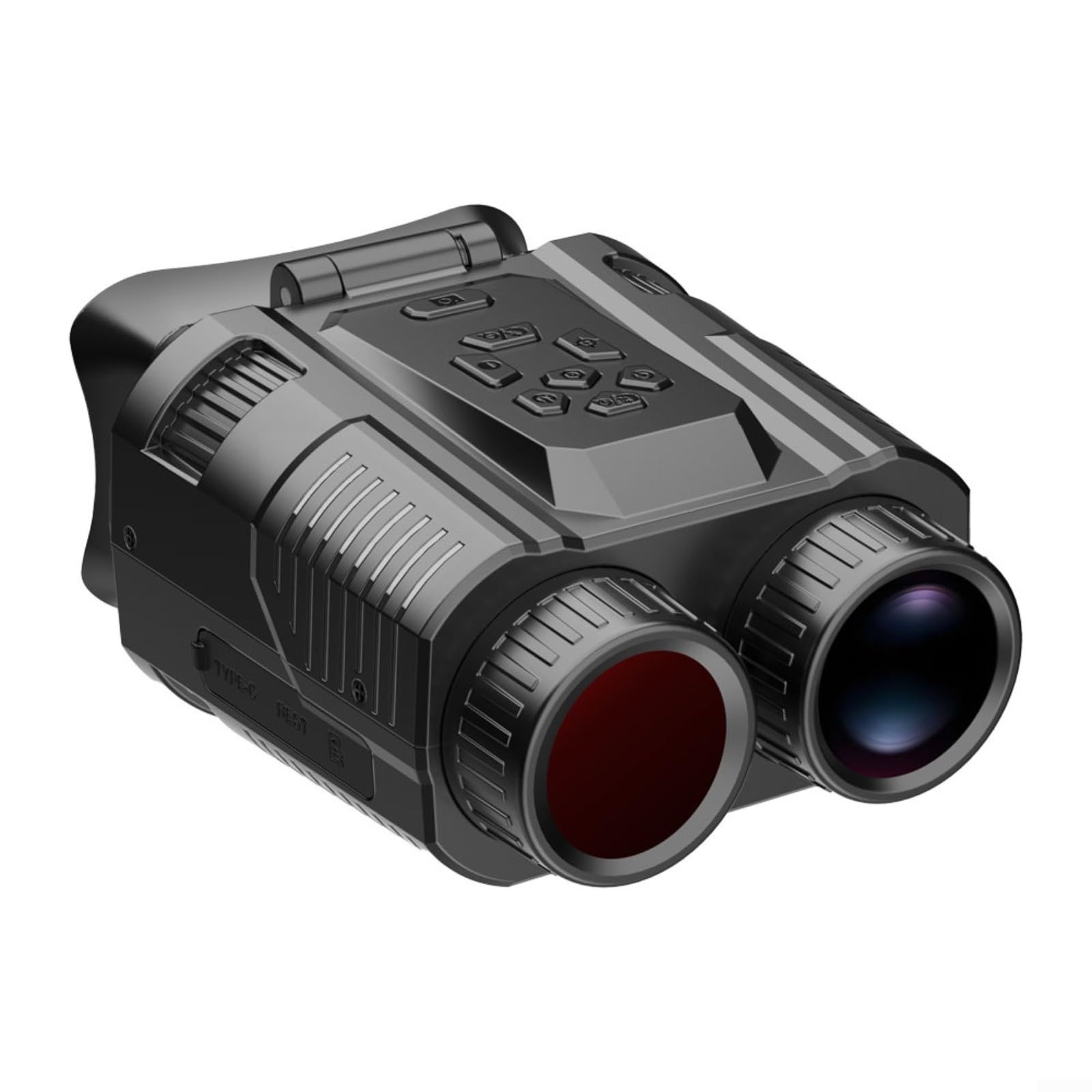 4K para prismáticos de visión nocturna con pantalla HD de 2 pulgadas y zoom 28X con batería recargable de 3600 mAh para una visión extendida de la vida silvestre