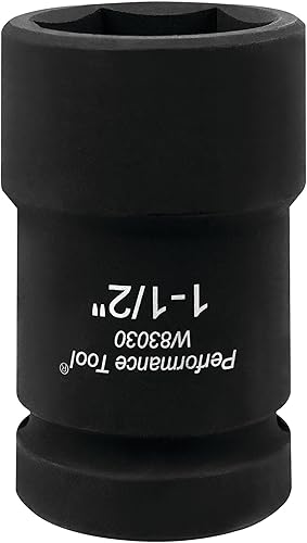 Miniatura 5 de Performance Tool W83041 1-Inch Drive 41MM Metric Budd Wheel Socket Uso en Isuzu, Hino, Mitsubishi Fuso y camiones de importación