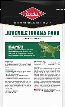 Rep-Cal Juvenile Iguana Food - 6 oz