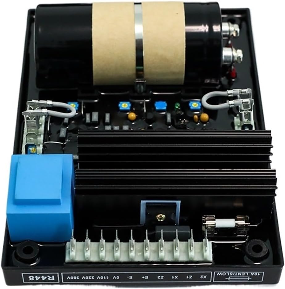 1pcs R448 Voltage Regulator Board brushless Diesel Generator Automatic Voltage Regulator R449 Excitation Voltage Regulator Board(R449)