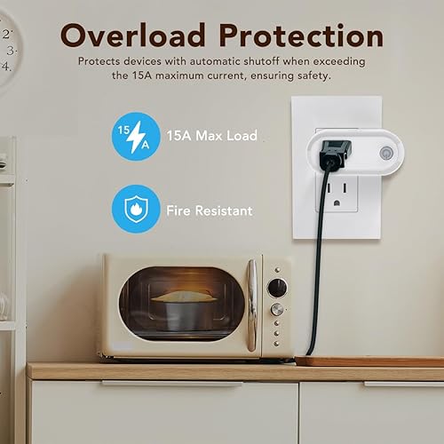 Miniatura 3 de NEO Z-Wave Plus - Mini enchufe inteligente, paquete de 3, toma compacta Z-Wave para automatización del hogar, compatible con SmartThings, función