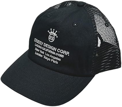 帽子 Stussy LP Design Corp Trucker Cap LP Design Crop Trucker Cap – Premier
