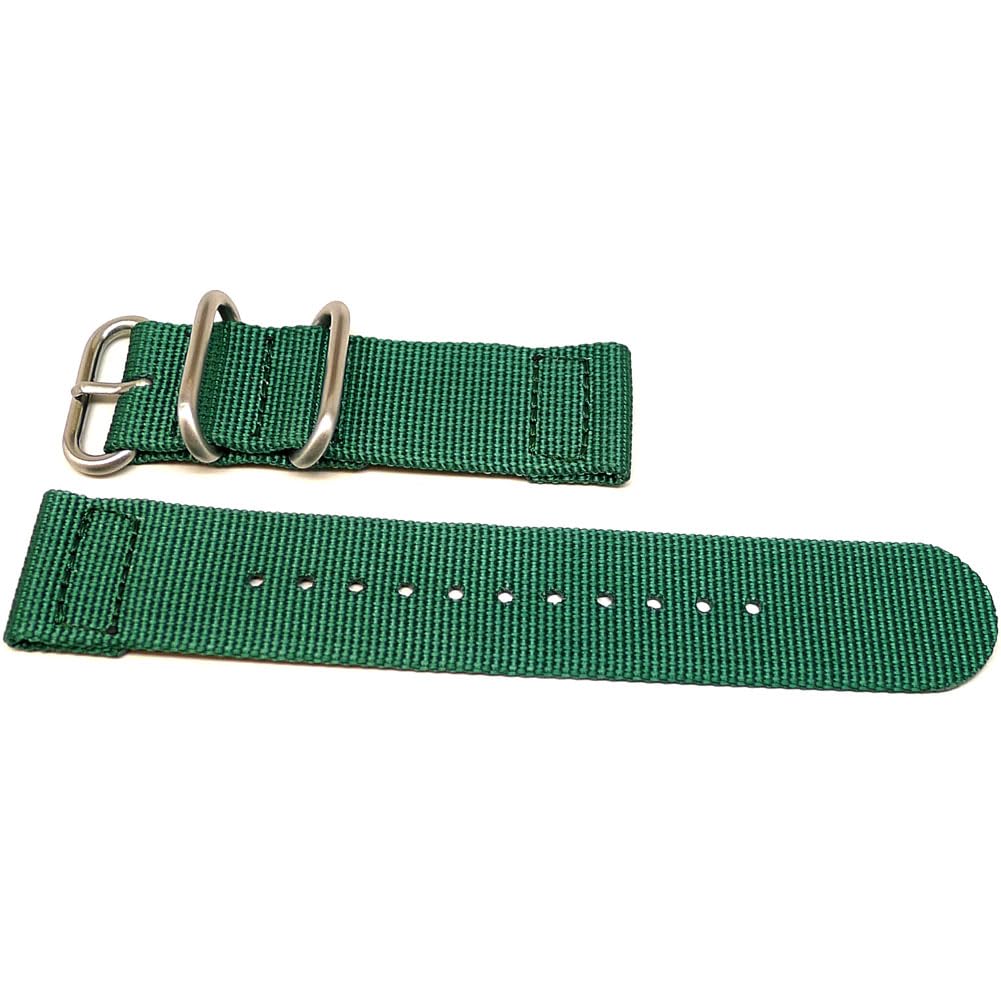 Da Luca Zweiteiliges ballistisches Nylonarmband (matte Schnalle) 18 mm, 20 mm, 22 mm, 24 mm, 26 mm