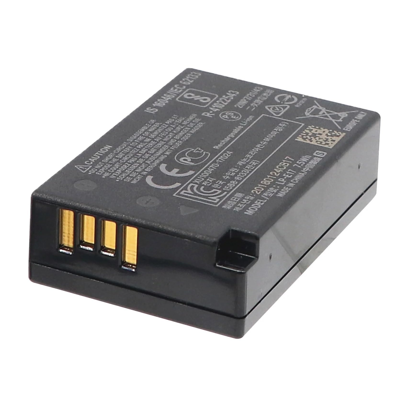 Batteria LP-E17 1040mAh, compatibile con Canon 750D 760D 250D 77D 800D EOS M3 T6s T6i T7i X8i 8000D R50 M6 M5 M3 SL2 Caricabatterie LC-E17E(1 Pcs)