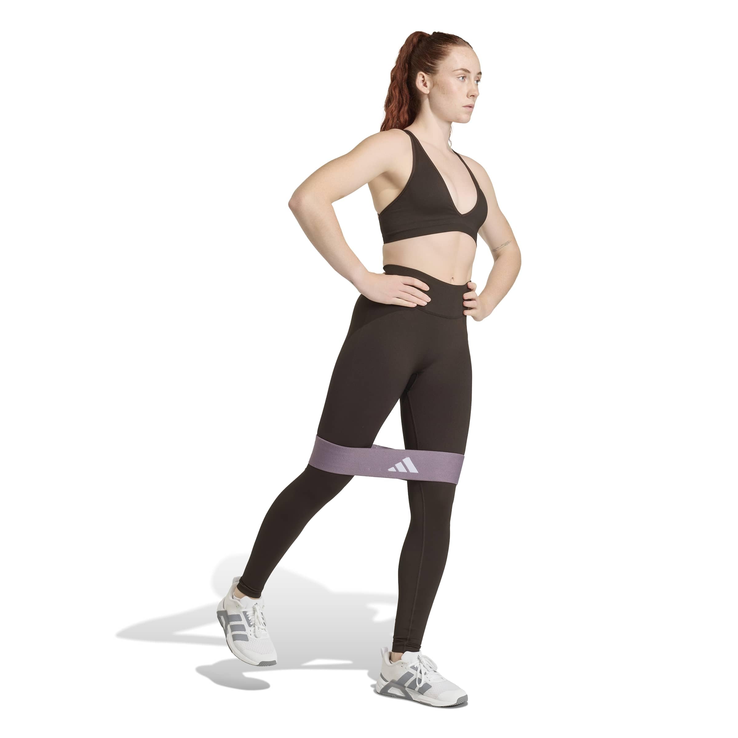 adidas Workout Essentials Knit Scrunch 1/1 Leggings - Rajstopy Kobiety