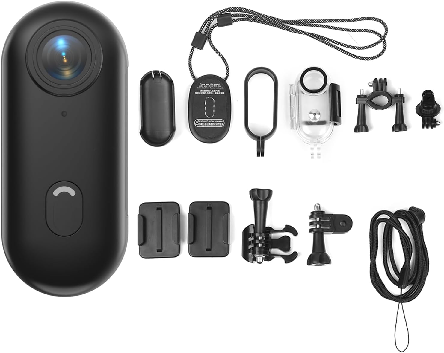 2K HD Body Camera, 64GB Small Indoor Cam, Portable Cam, Mini Sport Camera for Kids Pet Baby