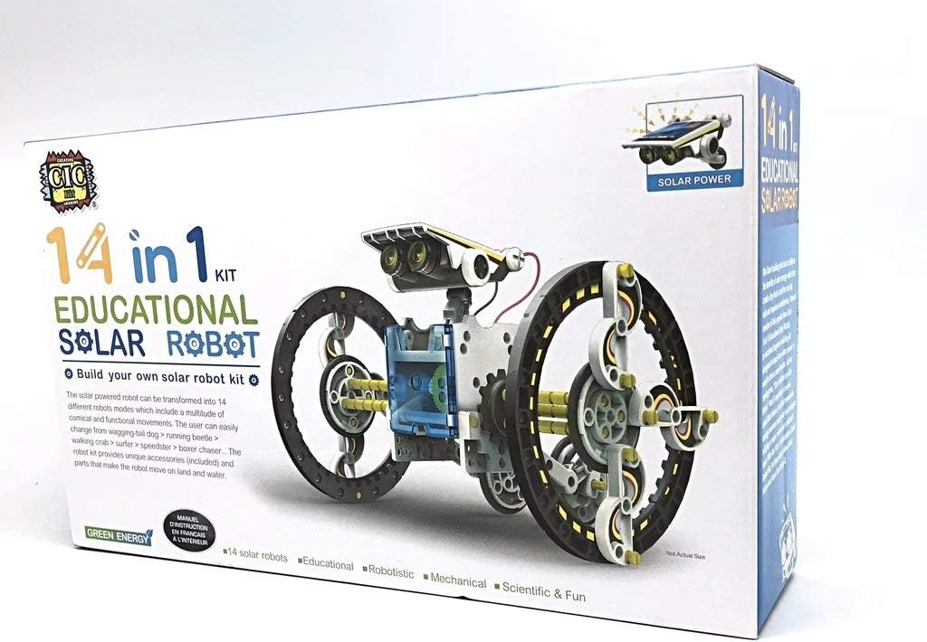 14 in 1 Solar Robot kit Educational Solar Power Robot Canada