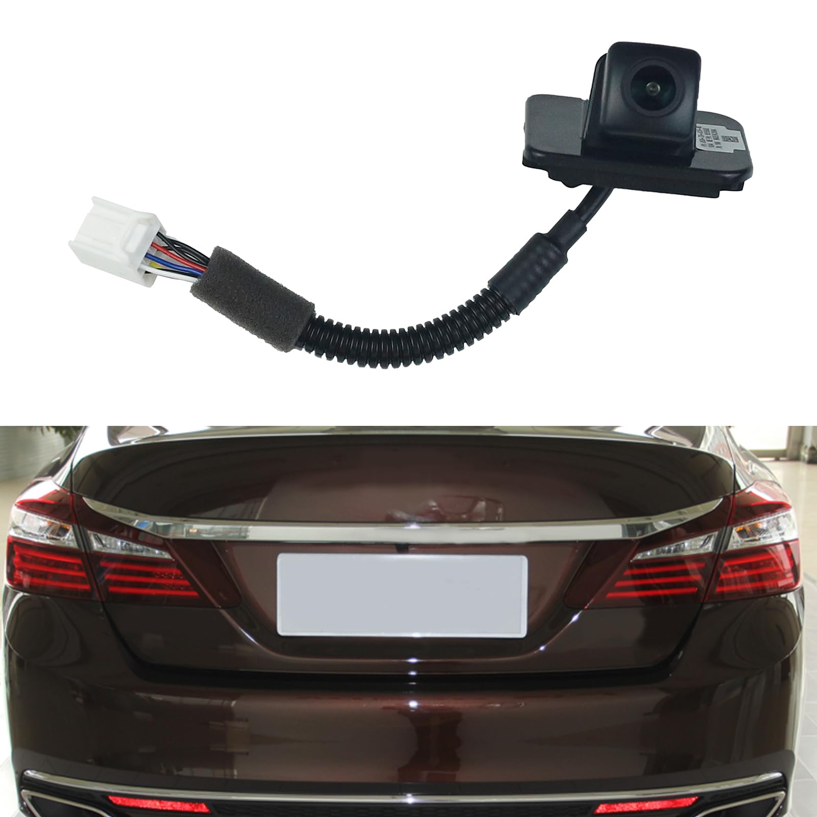 DOPPAPS Backup Camera Rear View Camera Fits for Honda Accord 2014 2015 2016 2017 Reversing Parking Assist Camera Rear View Replaces # 39530-T2A-A21