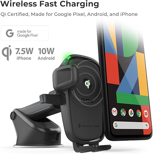 Miniatura 3 de iOttie - Cargador inalámbrico para coche 2 Qi.