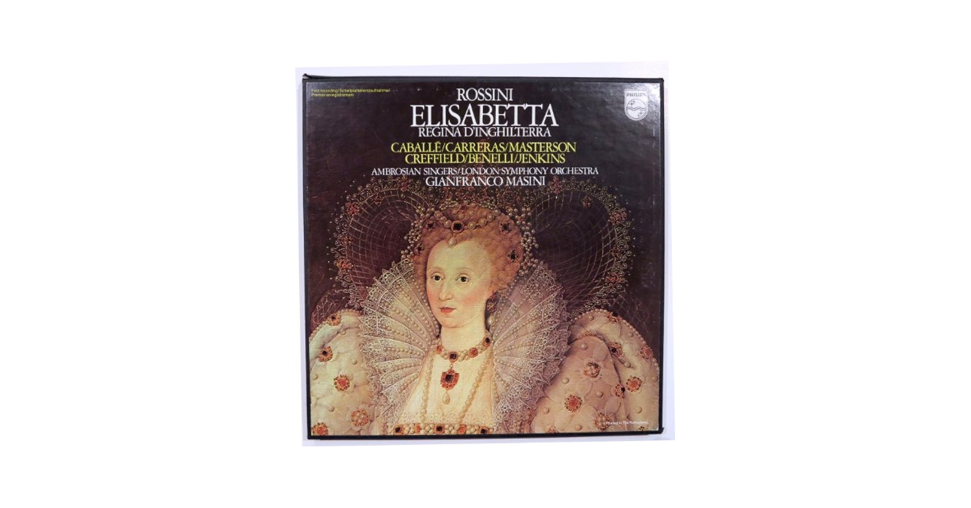 クラシック Gianfranco Masini Elisabetta, Regina CD Amazon.com: Rossini: Elisabetta Regina D'Inghilterra: CDs