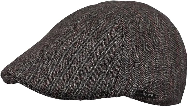 Barts Men's Mr. Mitchell Cap Beret, 0019-dark Grey, Large