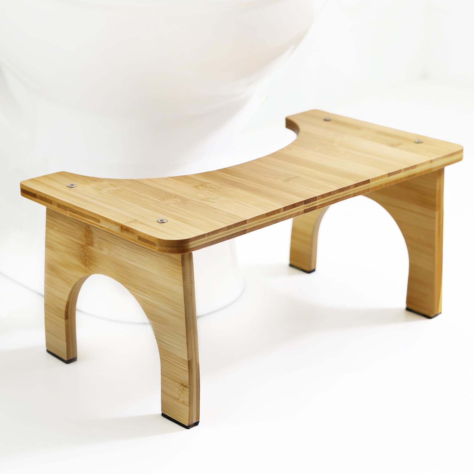 HA BIN Sgabello WC per Adulti e Bambini, Sgabello Toilette per una Posizione Naturale e Migliore Digestione, Klohocker Ergonomico per Bagno Toilet stool