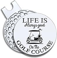 Vista 20 de Men Golf Ball Marker with Magnetic Hat Clip, Funny Golf Accessories Gifts for Men, Novelty Birthday Gifts for Male Golfer Fan