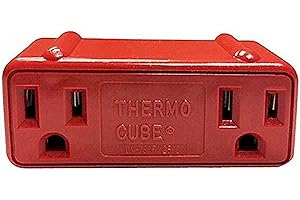 Farm Innovators TC-21 Thermo Cube: Auto-Regulating Thermostat for Poultry & Livestock