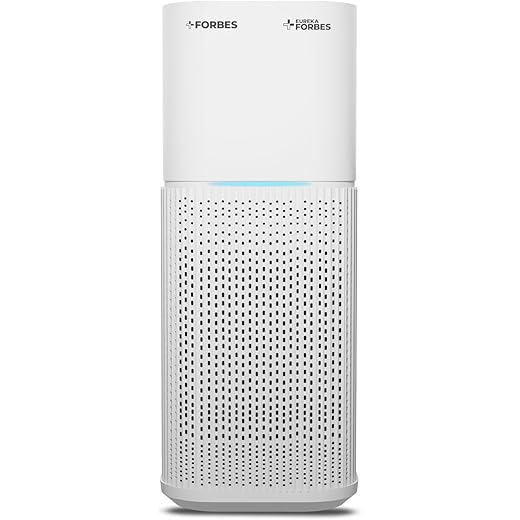 Eureka Forbes Air Purifier 355 With True Hepa H13 Filter & Surround 360? Air Technology|Removes 99.97% Dust & Particulate Matter|4-Stage Purification In 10 Mins|Covers 480 Sq. Ft.|Convenient,White