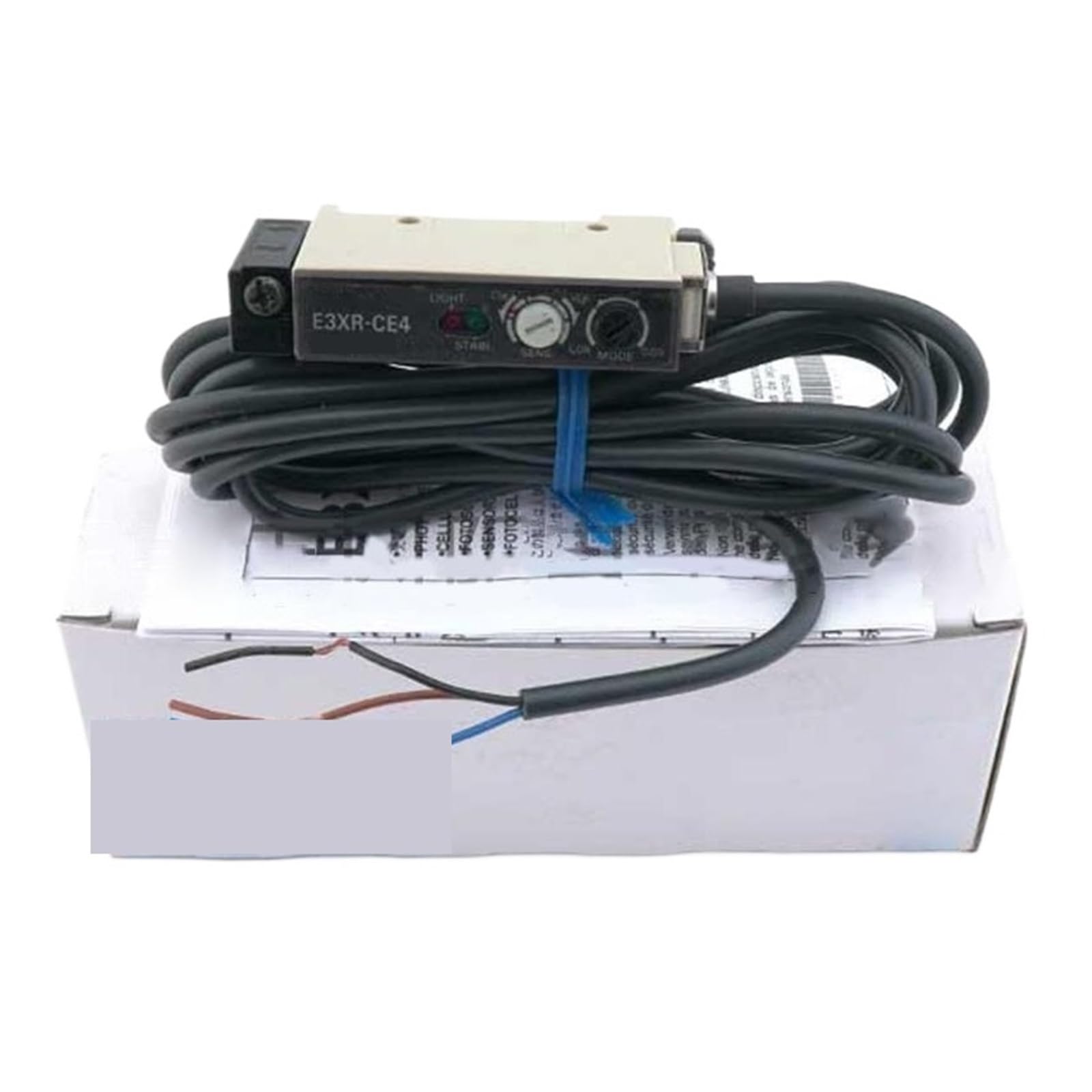 Sensor fotoeléctrico Amplificador de Fibra óptica 12-24 VCC E3XR-CE4