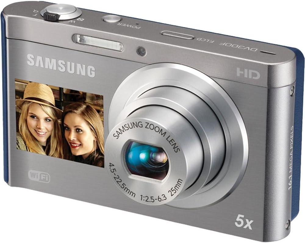 Samsung DV300F Dual View Smart Camera - Silver (EC-DV300FBPUUS)