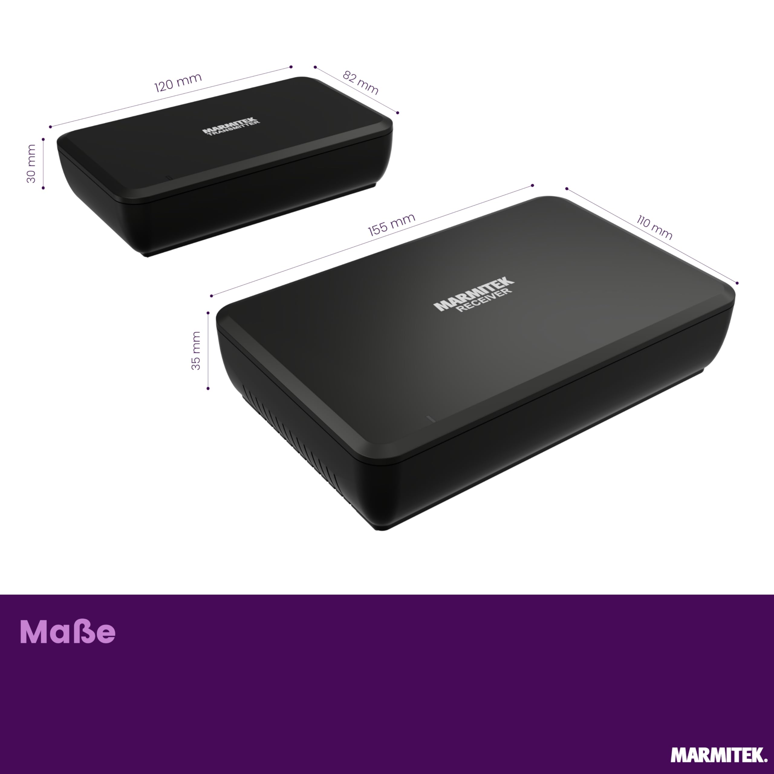 Marmitek Speaker Anywhere 750 - Kabellose Lautsprecherverbindung HiFi 50W – Bild 8