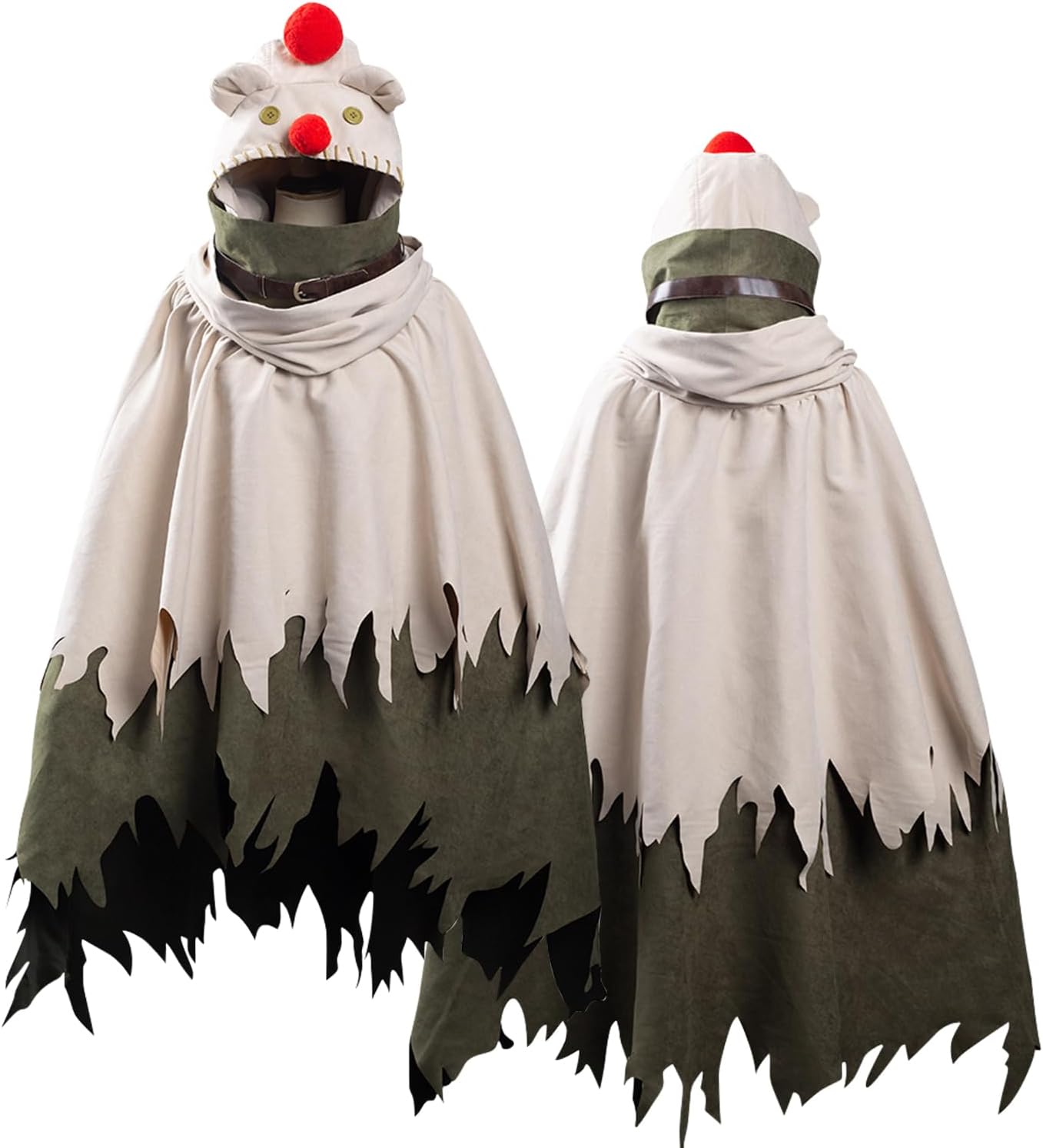 Yuffie Kisaragi Cosplay Costume FF7 Yuffie Cloak Cape Womens Halloween Outfit