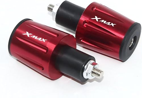 Miniatura 10 de Para Yamaha Xmax 125 250 300 400 X-MAX 2016-2021 CNC Manillar de motocicleta Tapones de extremo de barra de manillar de Moto (Color Oro, Tamaño: