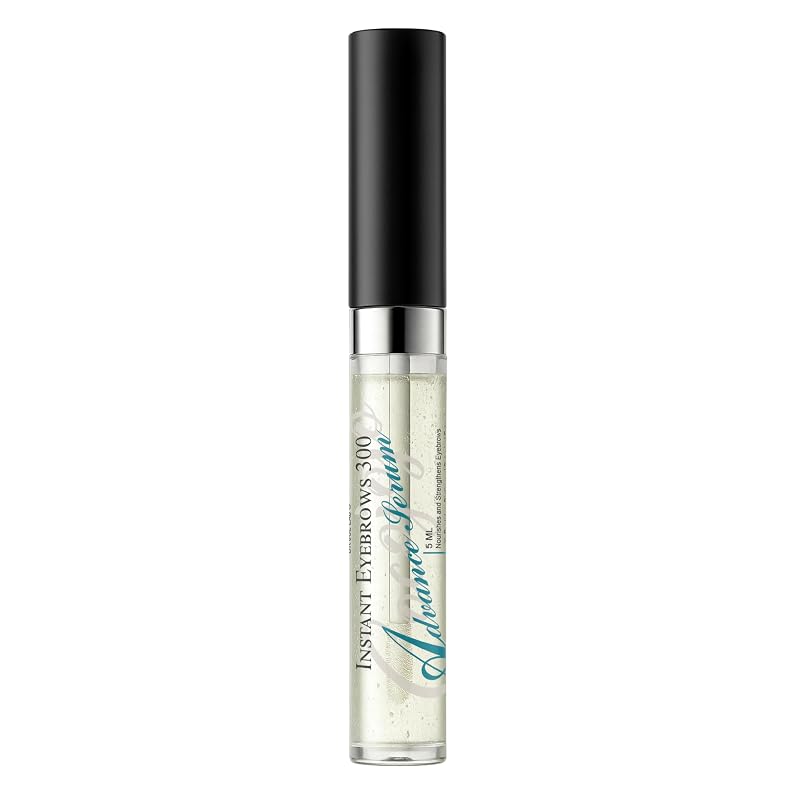 Sérum para sobrancelhas Dr Joe Lab Instant Eyebrows 300 Advance Serum com peptídeos, biotina, queratina, ácido hialurônico e aloe vera – 5 mL