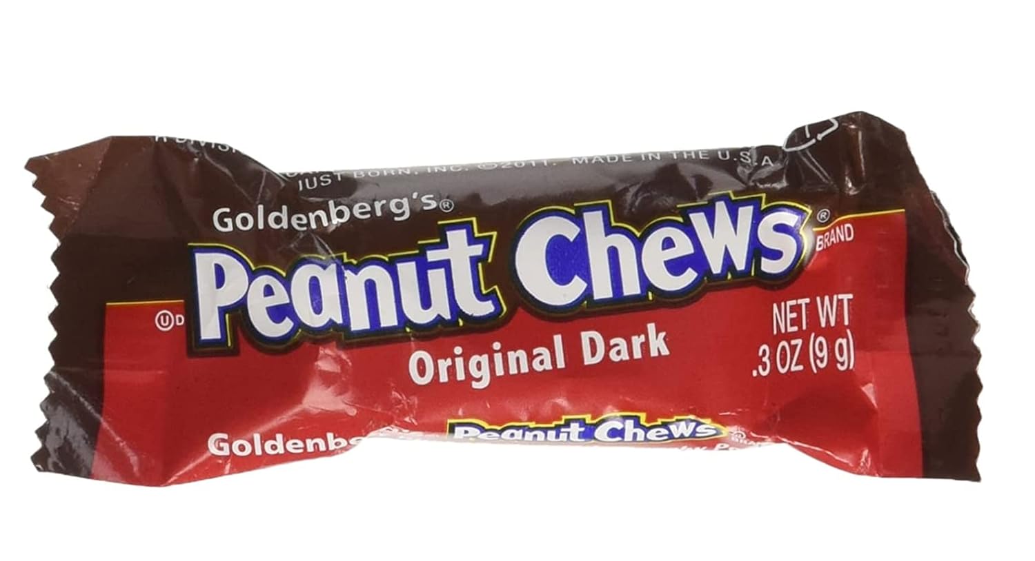 Goldenberg's Dark Chocolate Peanut Chews - Goldenberg's Milk Chocolatey Peanut Chews - Assorted Bulk Mini Candy Bars - Chewy Chocolate Bites Loaded With Crunchy Peanuts - Perfect For Holiday’s, Graduations, Celebrations, Gifts & More! (Original Dark, 4 Pounds)