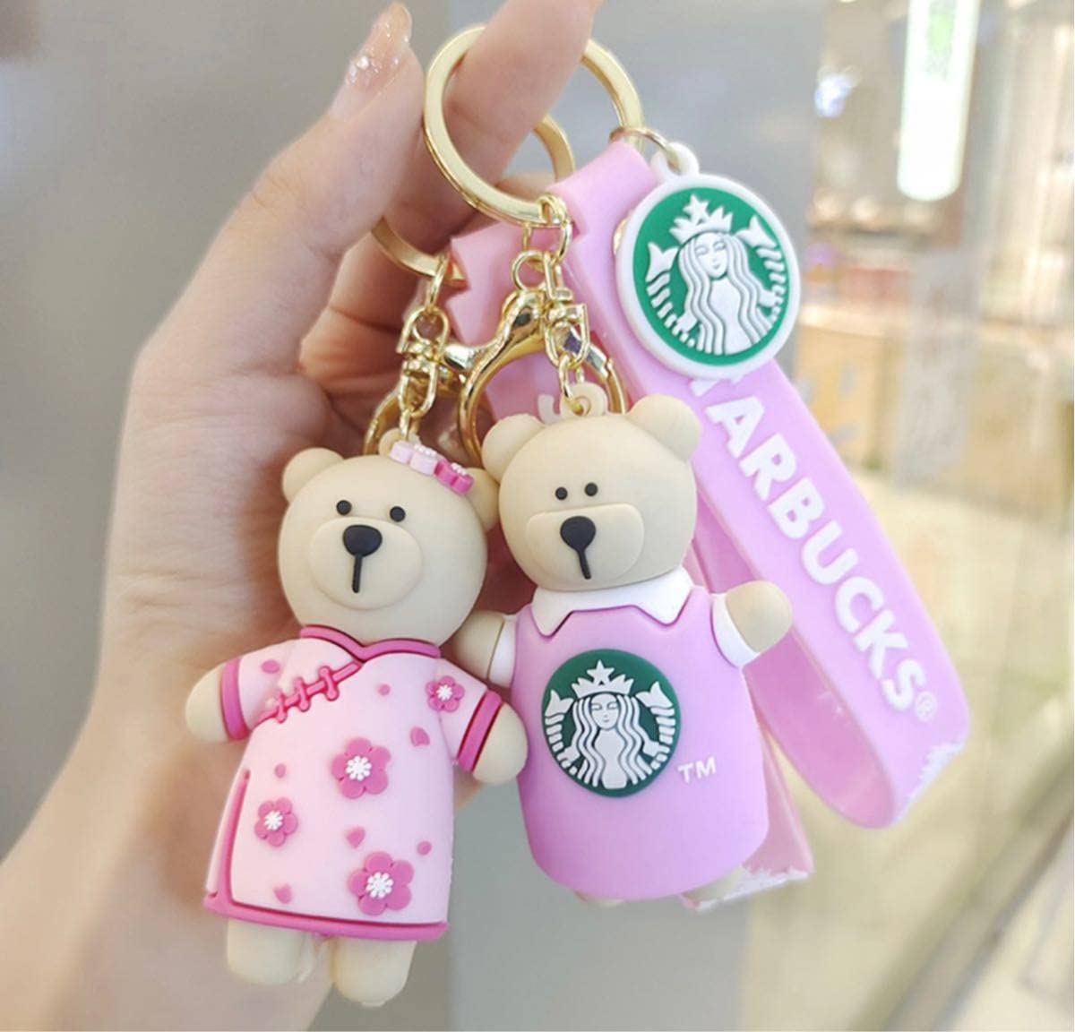 スタバ くまちゃん じゃらじゃらキーホルダー｜ゲーム・おもちゃ・グッズ