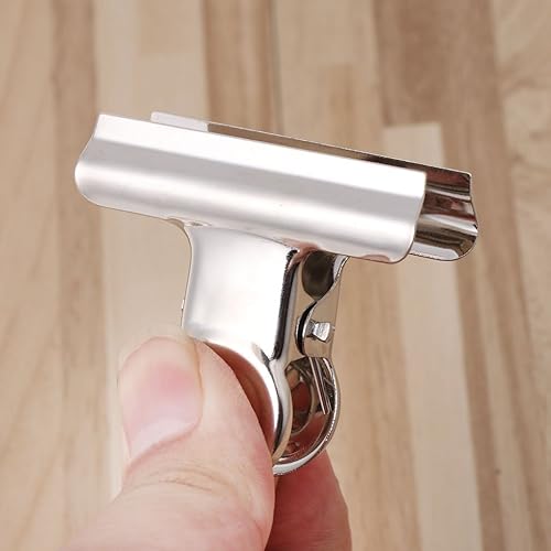 Miniatura 9 de Clip de metal para sellador de alimentos, abrazadera de bolsa de papel de oficina, carpeta de boletos, cajas de almacenamiento de fotos con tapas