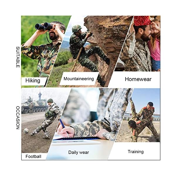 Mens Military Jacket and Camo Cargo Pants Tactical Hunting Pants BDU ACU Combat Uniform Set - Image 8