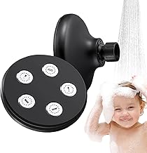 Alcachofa de ducha de alta presión, alcachofa de ducha con aumento de presión, Alcachofa de ducha portátil con rotación de 360 grados, 5 para duchas rociadoras de baño para el baño de