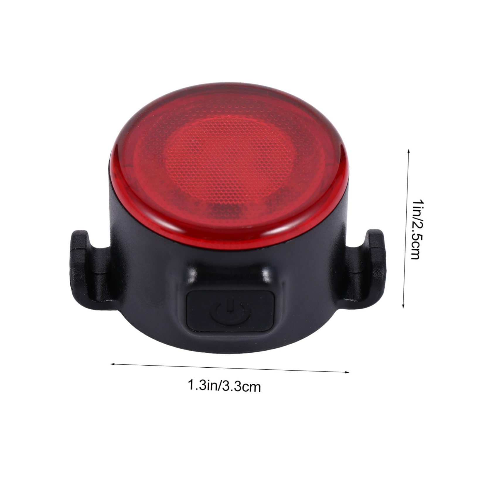 POPETPOP Bike Headlight and Tail Light Set Rechargeable Waterproof 6 Lighting Modes for Night Riding Emergency and Night Fishing