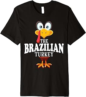 Thanksgiving The Brazilian Turkey Pajama Premium T-Shirt