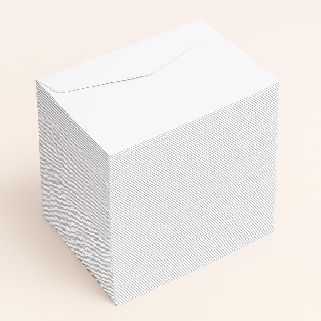 Postmaster A6 Wallet Envelopes C6 100GSM White Paper - 1000 Pack
