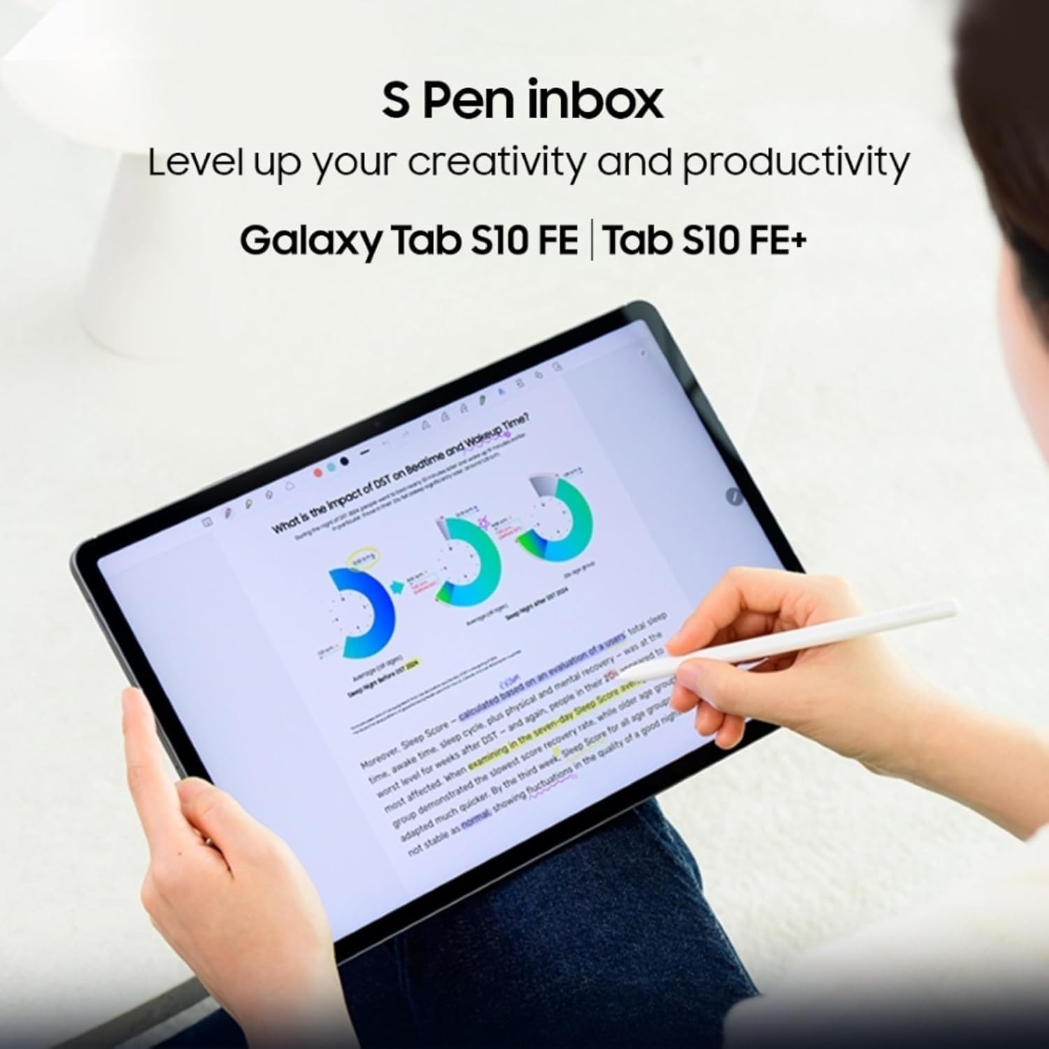 Amazon.com : Samsung Galaxy Tab S10 FE+ 13.1” WiFi Android Tablet