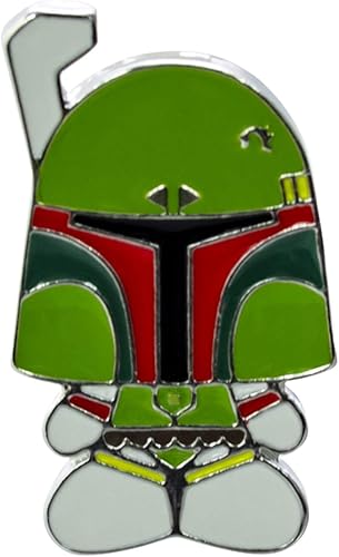 Miniatura 3 de Star Wars Boba Fett - Peluche estilizado de 7 pulgadas con pin esmaltado