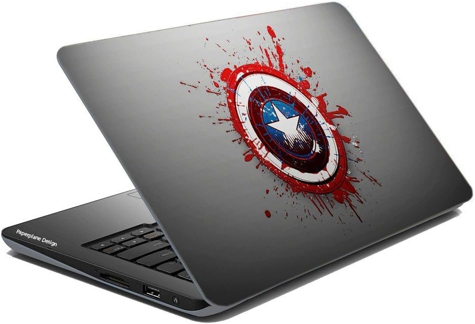 Paper Plane Design Laptop Skin Cover for All Models up to 17 inch Screen Print Size 15.5 inch x 10.5 inch