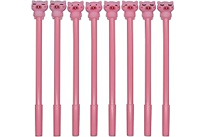 Pig Office Supplies: Pink Pig Gel Pens