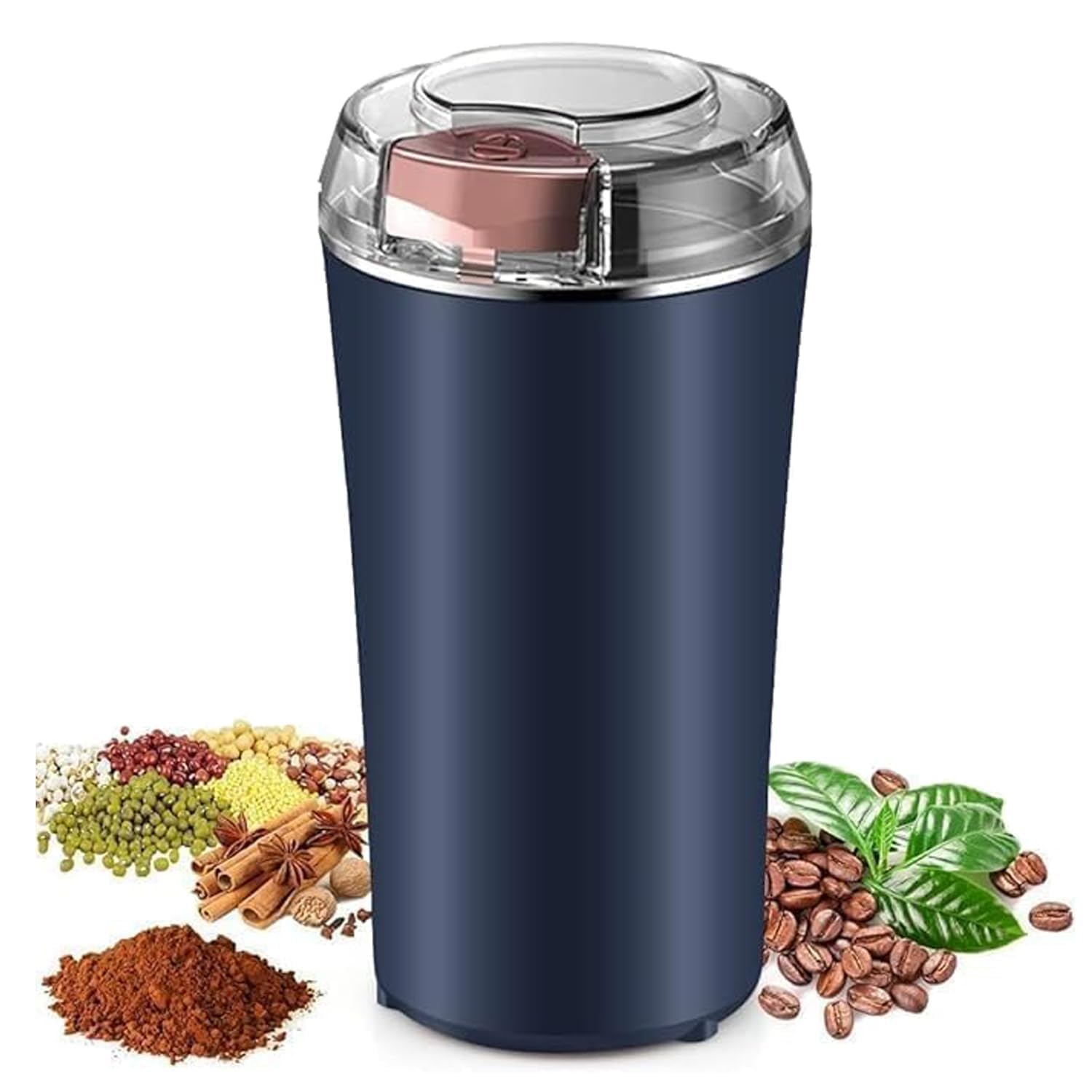 Stainless Steel Spice Grinder Mini Masala & Coffee Grinder Compact Electric Mixer for Kitchen High-Speed, Durable & Easy-to-Use Grinding Machine for Spices, Herbs & Dry Ingredients-picture-13