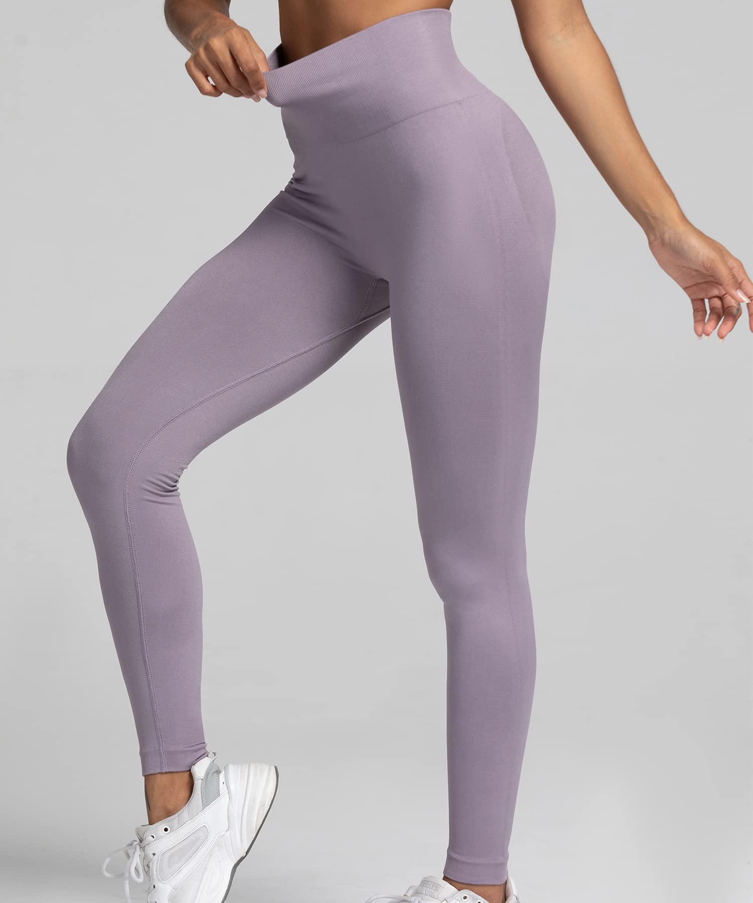 Merlvida Leggins Sportivi Donna Vita Alta Leggings Push Up Pantaloni Palestra Controllo della Pancia Anticellulite Pantacollant Opaco Elastici Tuta Collant Abbigliamento Sportivo Donna Yoga Fitness