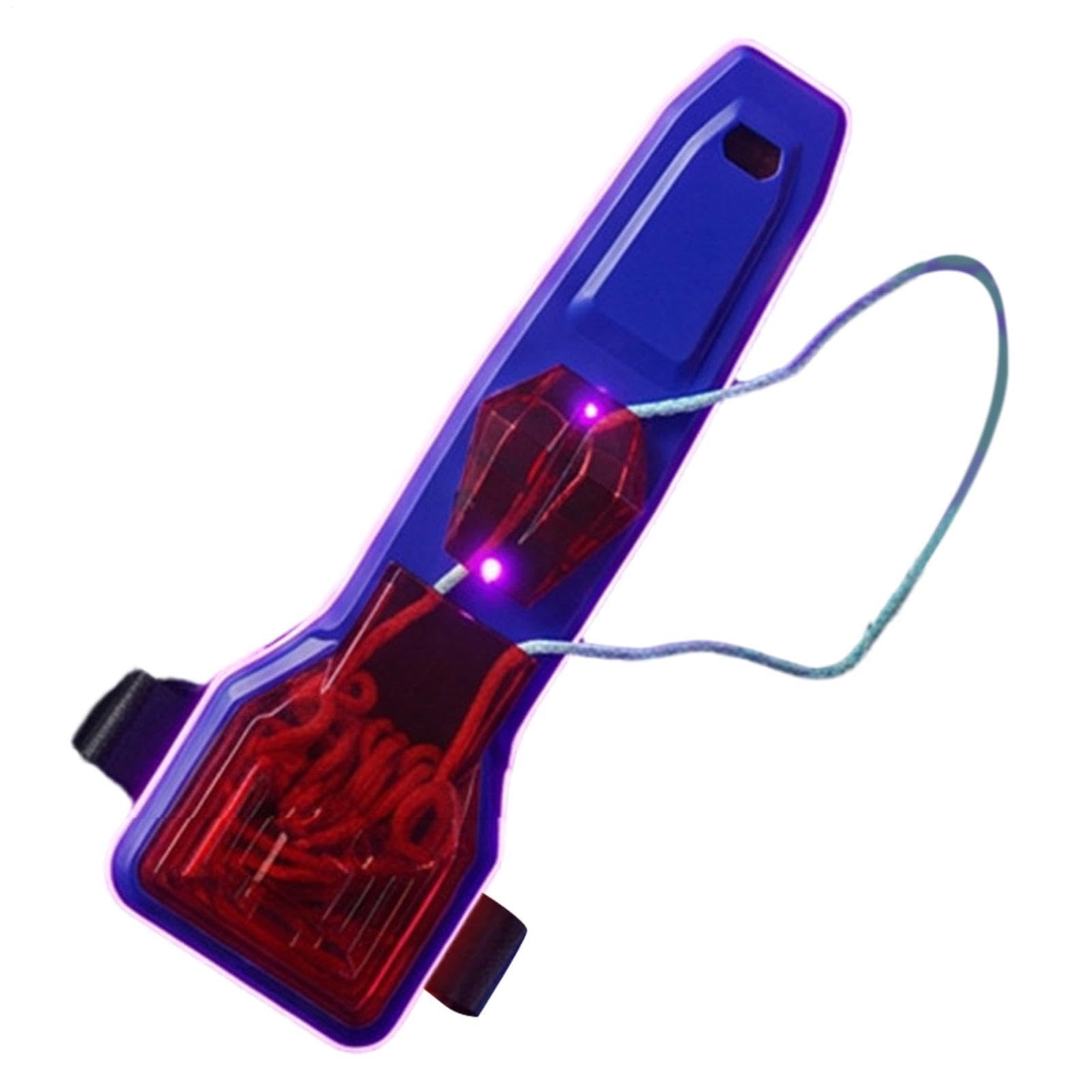 Web Slinger, Glow Electric String Launcher Toy, Outdoor Action Gadget, Automatic Web Shooter Outdoor Game Device, Interactive Fidget Toys, String Launcher for Cat Teaser Kids, Boys and Pets