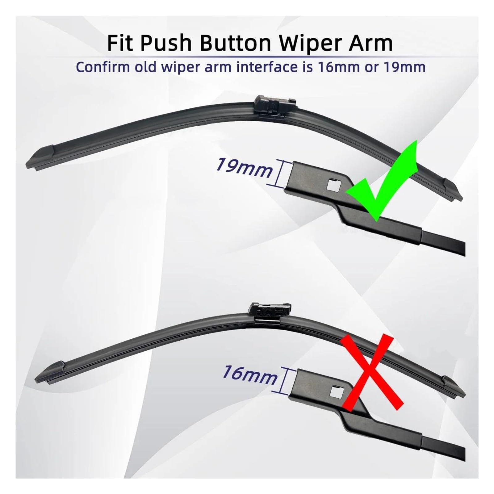 Tergicristalli Spazzole Tergicristallo Per Peugeot 2008 2013-2018 Spazzole Tergicristalli Anteriori E Posteriori In Gomma Morbida Parabrezza Auto 26“+16”+11"(6 wipers)