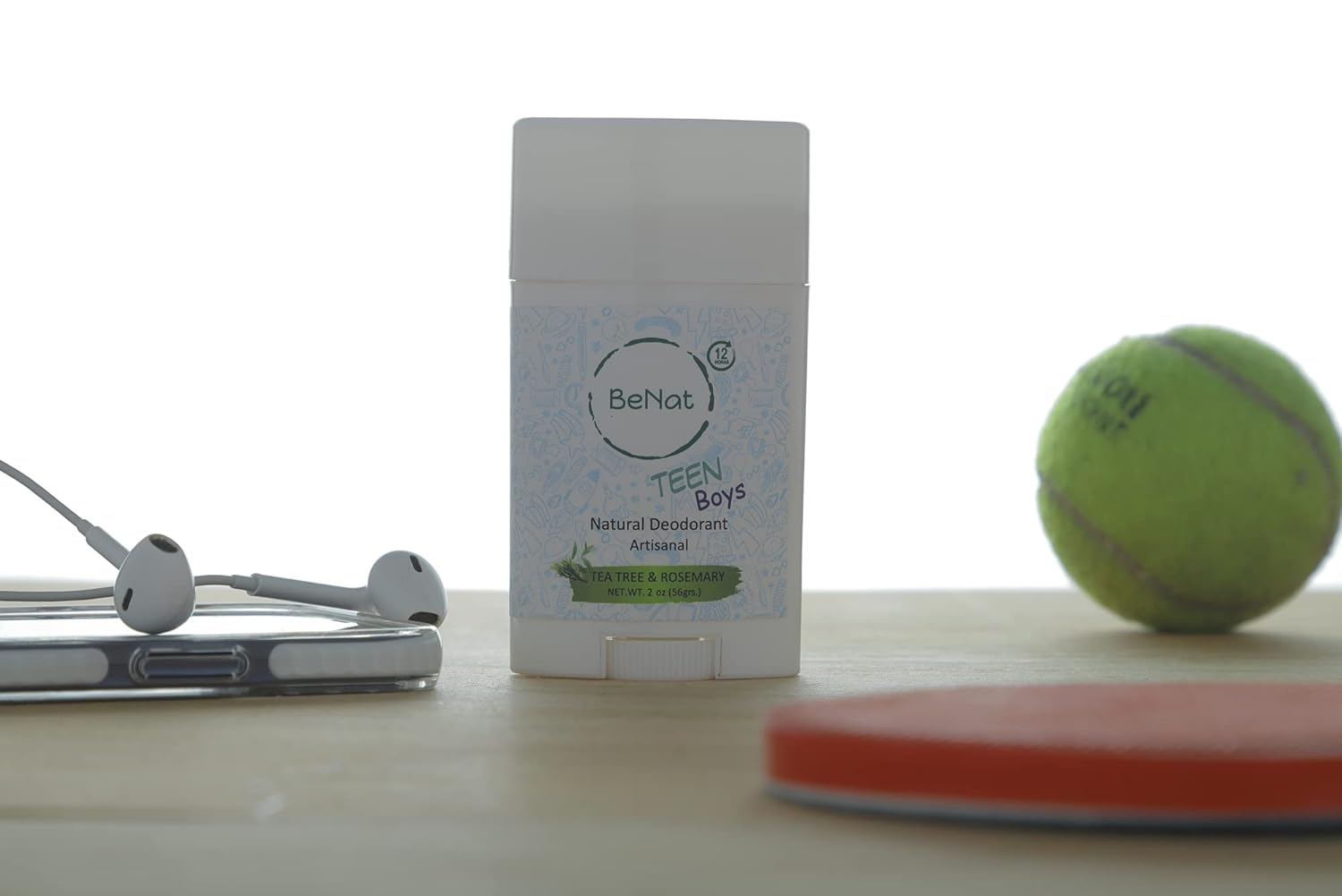 Buy BeNat All Natural Deodorant For Teen Boys 100 Natural Aluminum