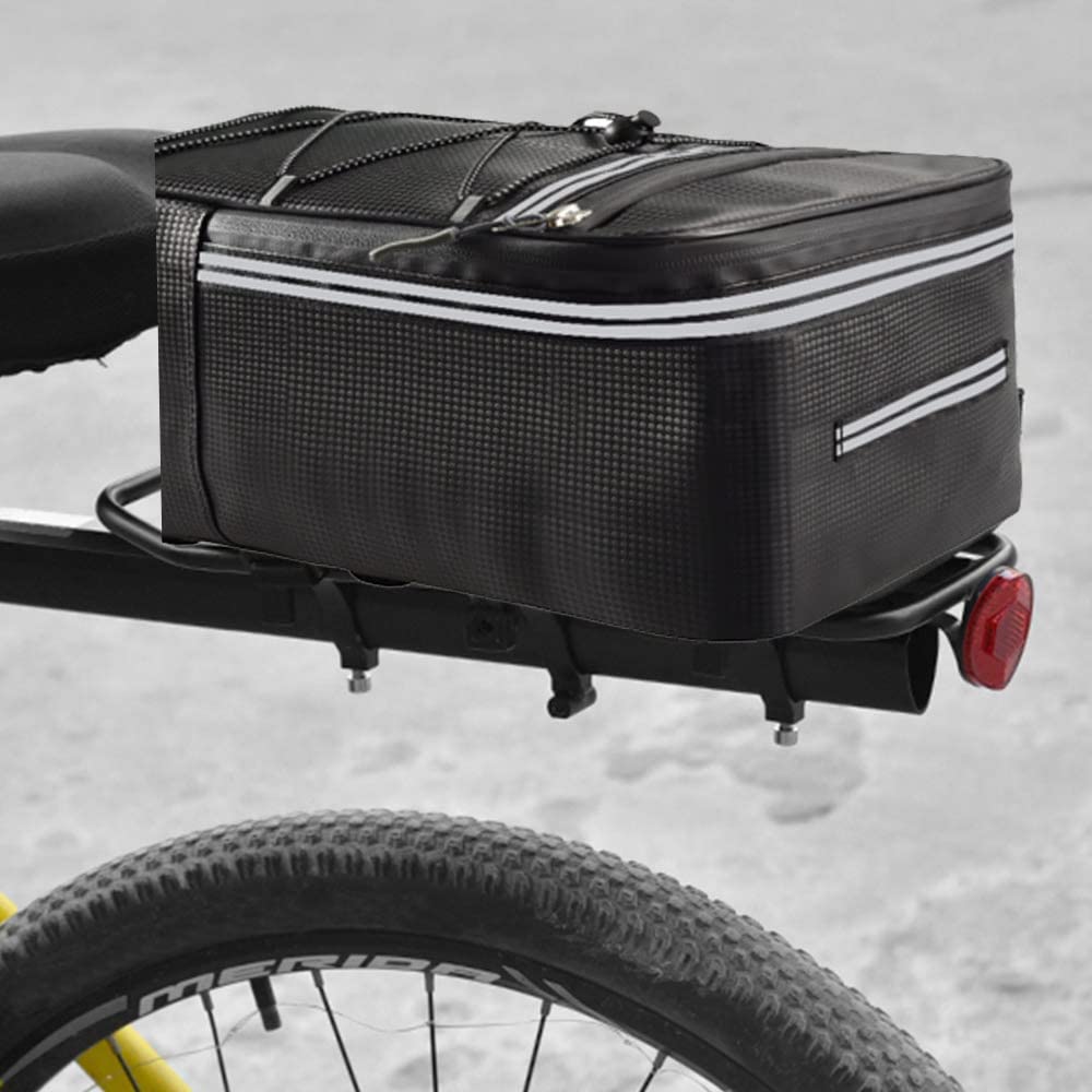 Borsa da bicicletta impermeabile, riflettente per viaggi e pendolarismo, 15 l
