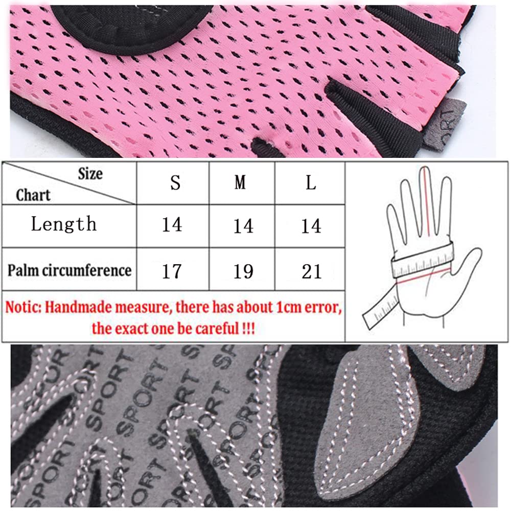 Paar professionelle Fitnesshandschuhe fürs Fitnessstudio, Gewichtheberhandschuhe für Damen und Herren, Workout-Bodybuilding-Handschuhe, Halbfinger-Handschutz, Fitnesshandschuhe (blau S)