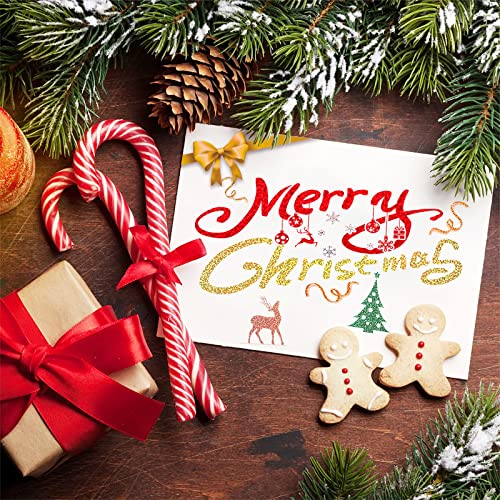 Shimmer Glitter Permanent Vinyl For Cricut,5 Pack 12"X12" Shimmer Rainbow Adhesive Vinyl Sheets,Adhesive Craft Vinyl For Cricut, Silhouette Cameo Cutters Indoor And Outdoor Decal #TOP5