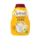 SPLENDA Monk Fruit Liquid Zero Calorie Sweetener Drops, 3.38 Fl Oz Bottle (Pack of 1)