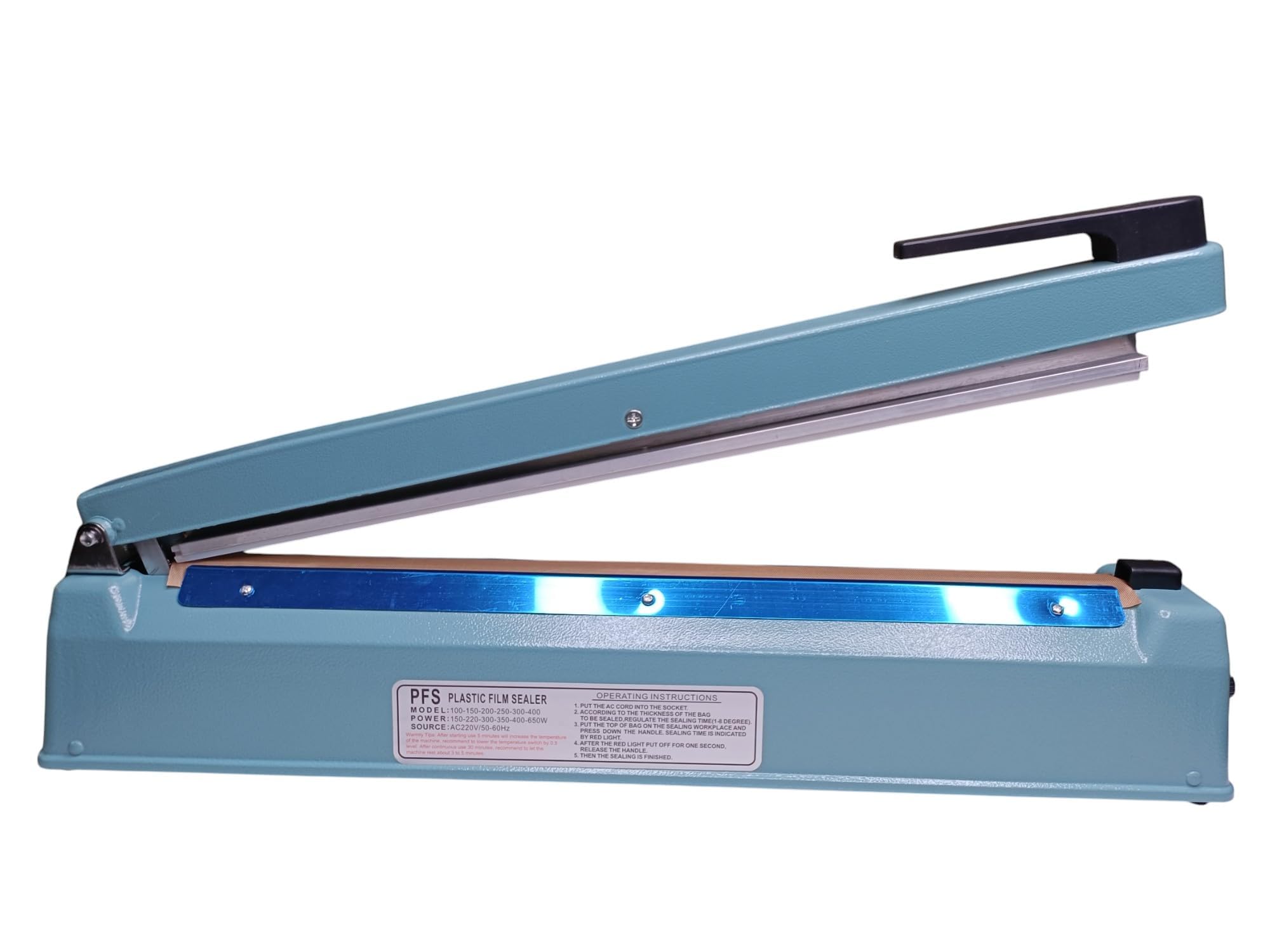 Delivery Pax Sealing machine 16 inch Impule Sealer Machine| Heat Sealing machine for food packets| Packet sealer machine | Packaging machine| Packing Machine Sealing| Cover Sealing Machine (400mm)