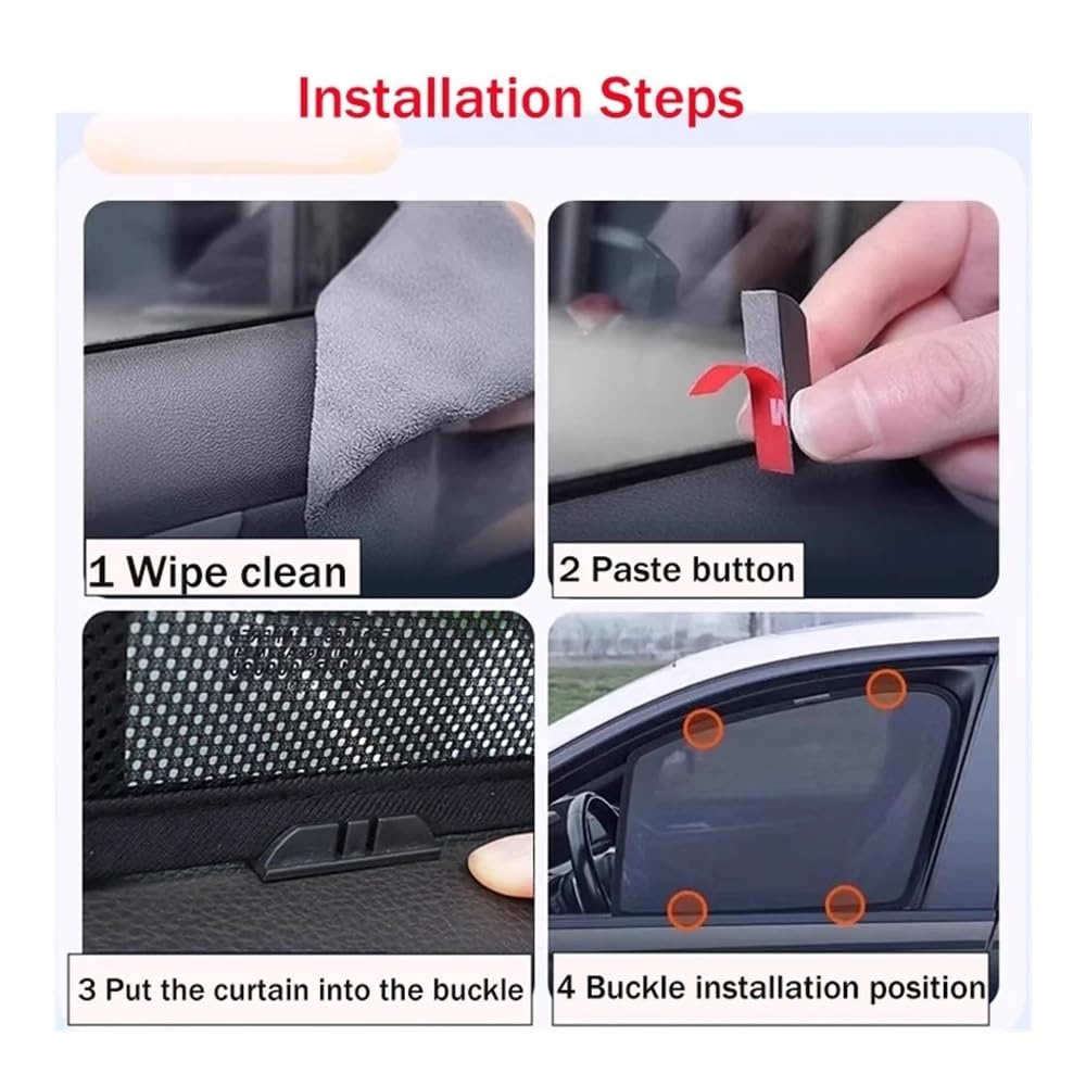 Protección Solar para Coche, Parasol Ventana Lateral
