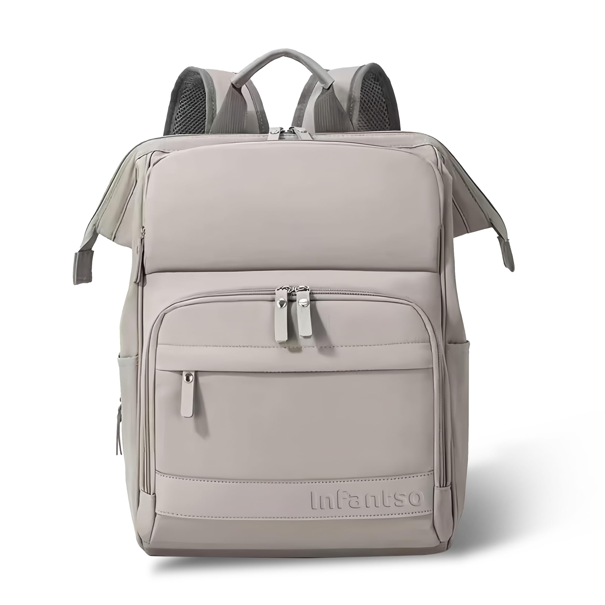 Infantso Multifunctional Waterproof Diaper Backpack For Mothers For Travel/Diaper Bags For Mom With Multi Compartments, Insulated Bottle Pockets, Hanging Strap, Anti-Theft Pocket, 27Lt Maternity Bag-image-25